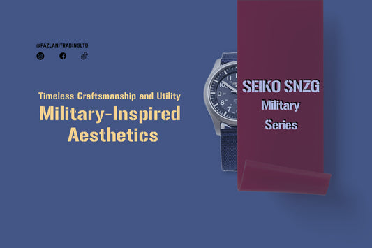 Seiko SNZG Series Men's Watches: Timeless Craftsmanship and Utility