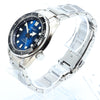 Seiko Prospex Great Blue Hole men's automatic diver watch SPB083J1.  Men's Diver Series Automatic movement watch with the following features Unidirectional Bezel with markers and numbers, Screw-down crown,  One-piece structure , Three-fold clasp with secure lock , Lumibrite on indices and hands,  Date function , 200M water resistance