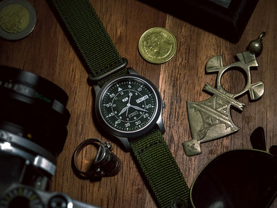 Seiko military series automatic watches