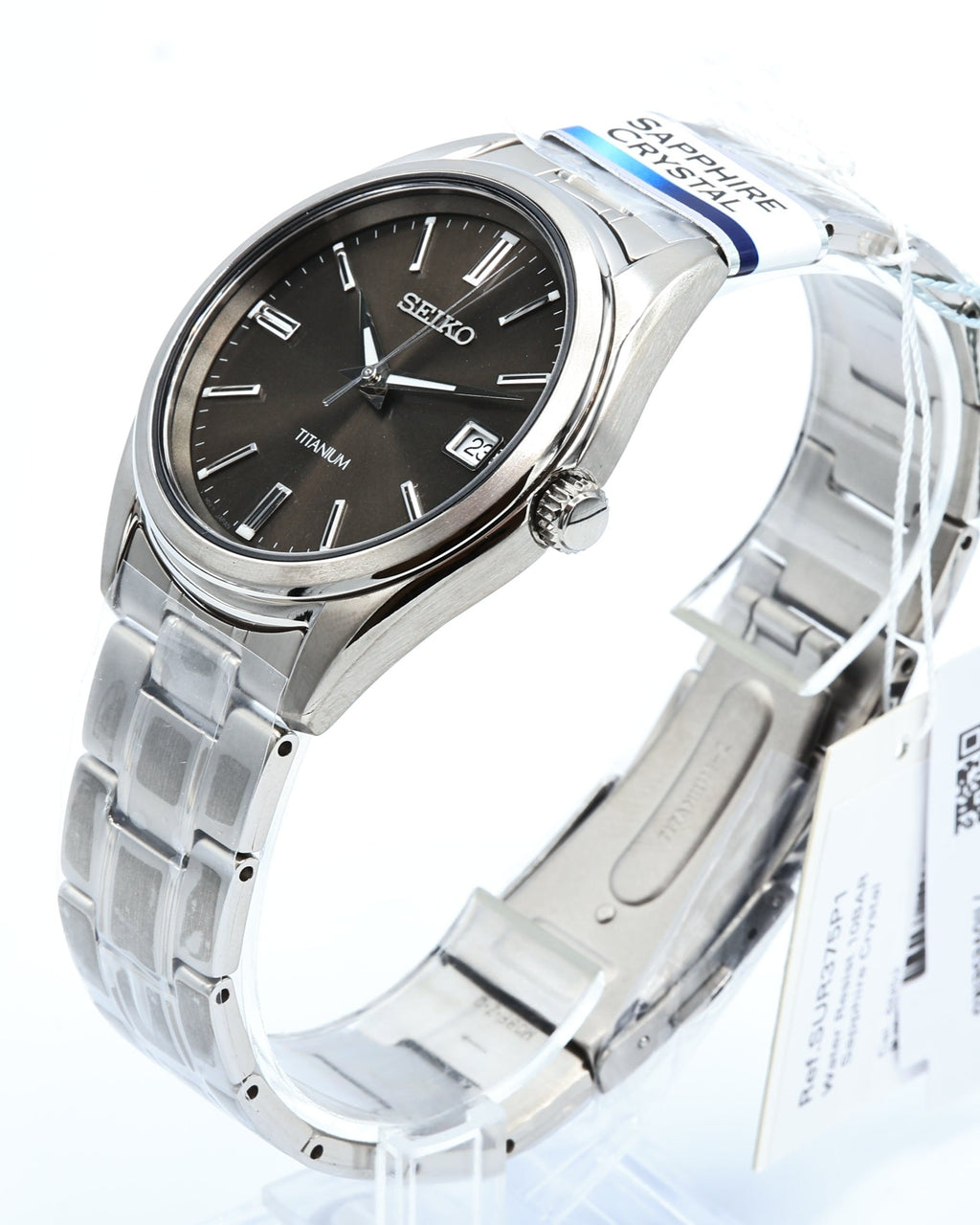 SEIKO SUR375P1 Men's Titanium Watch NEO Classic – FTL