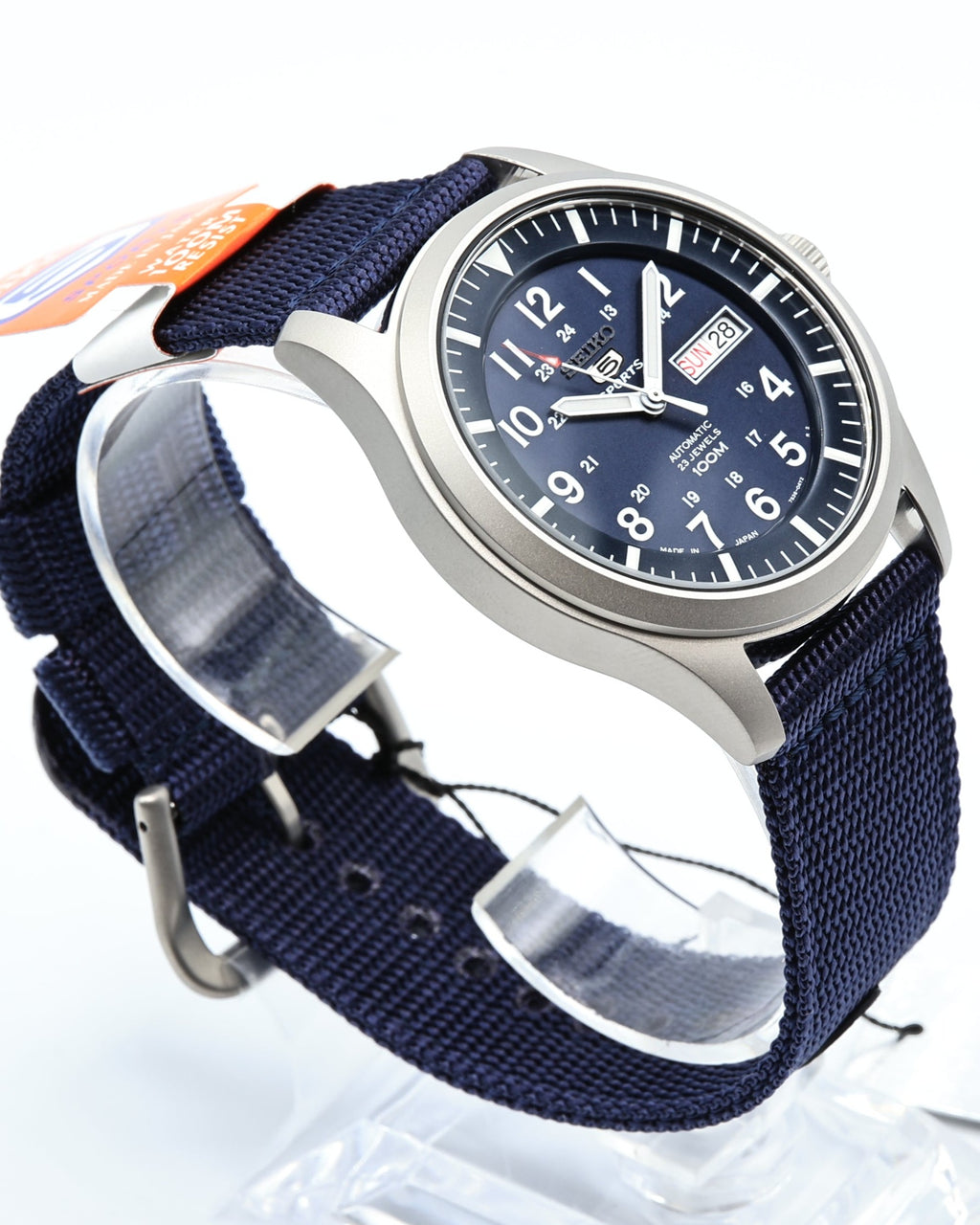 Seiko Snzg11j1 Blue Seiko Snzg11j1 Review Sales - Main Image